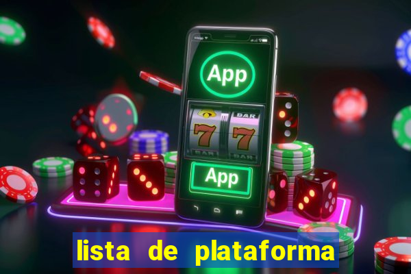 lista de plataforma de jogos